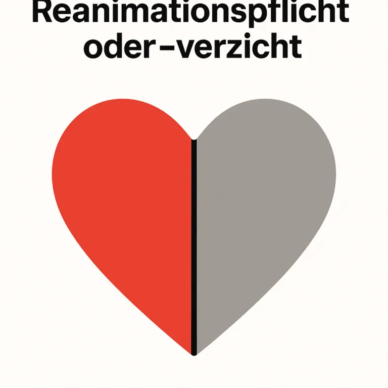 Reanimationspflicht oder -verzicht